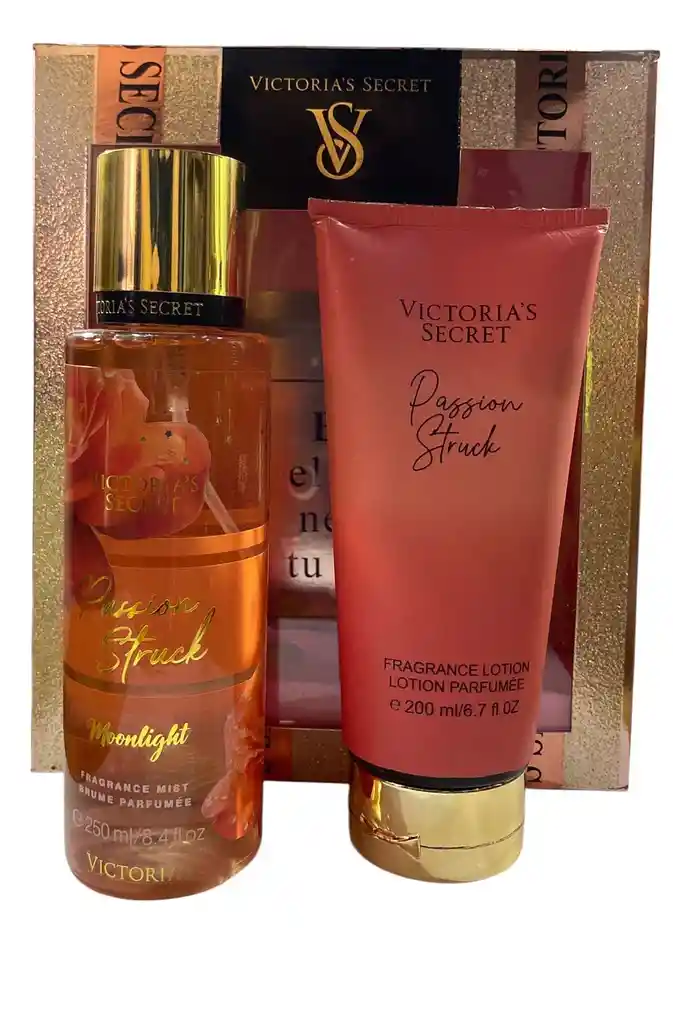 Set Victoria’s Secret Passion Struch – Fragancia Y Loción Corporal Para Mujer