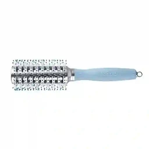 Cepillo Redondo Ceramico Kera Brush Celeste