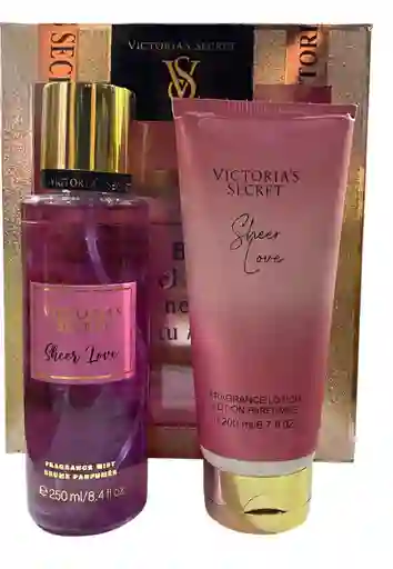 Set De Victorias Secret Sheer Love ( Splash Y Crema De Manos