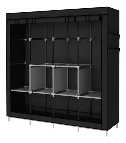 Armario Organizador De Ropa 4 Cuerpos Tela Antipolvo