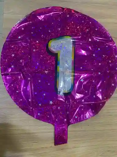 Globo Metalizado De Número