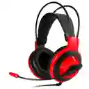 Diadema Gamer Msi Ds501 Negra Y Rojo