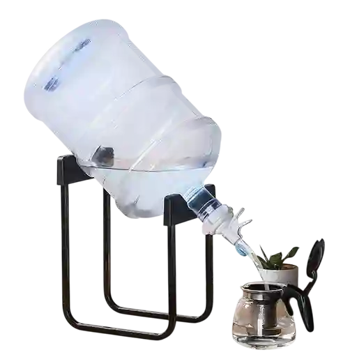Soporte Estante De Botellon De Agua Negro