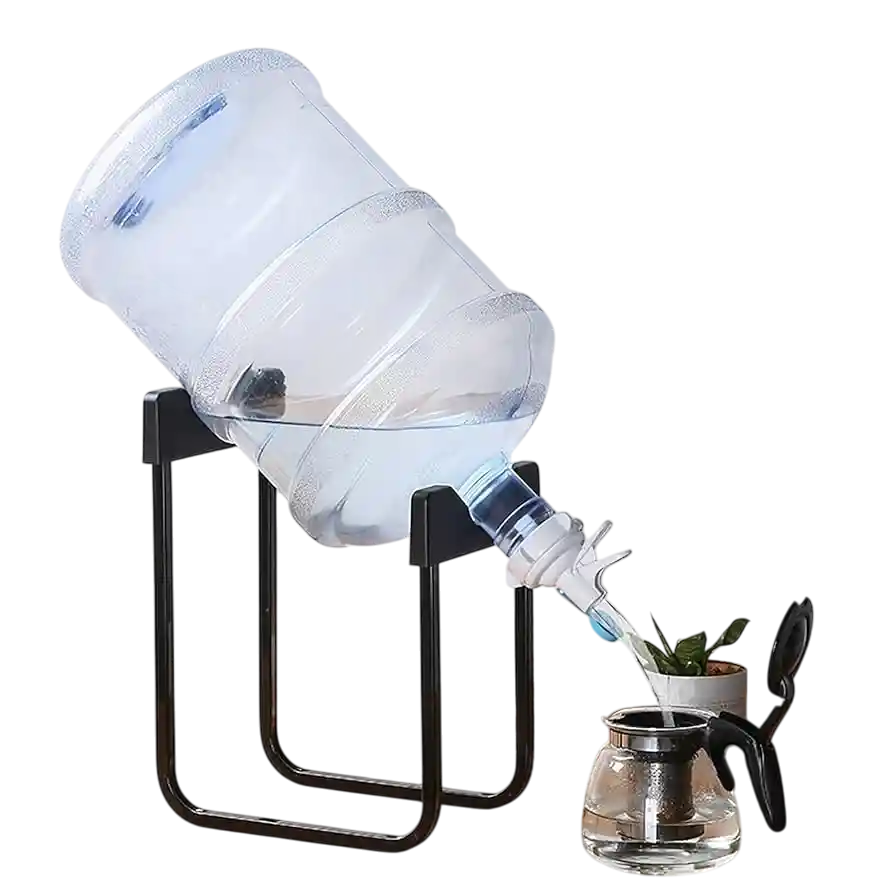 Soporte Estante De Botellon De Agua Negro