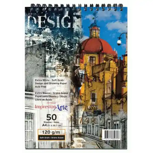 Bitacora Design A4 - Papel Libre De Ácido