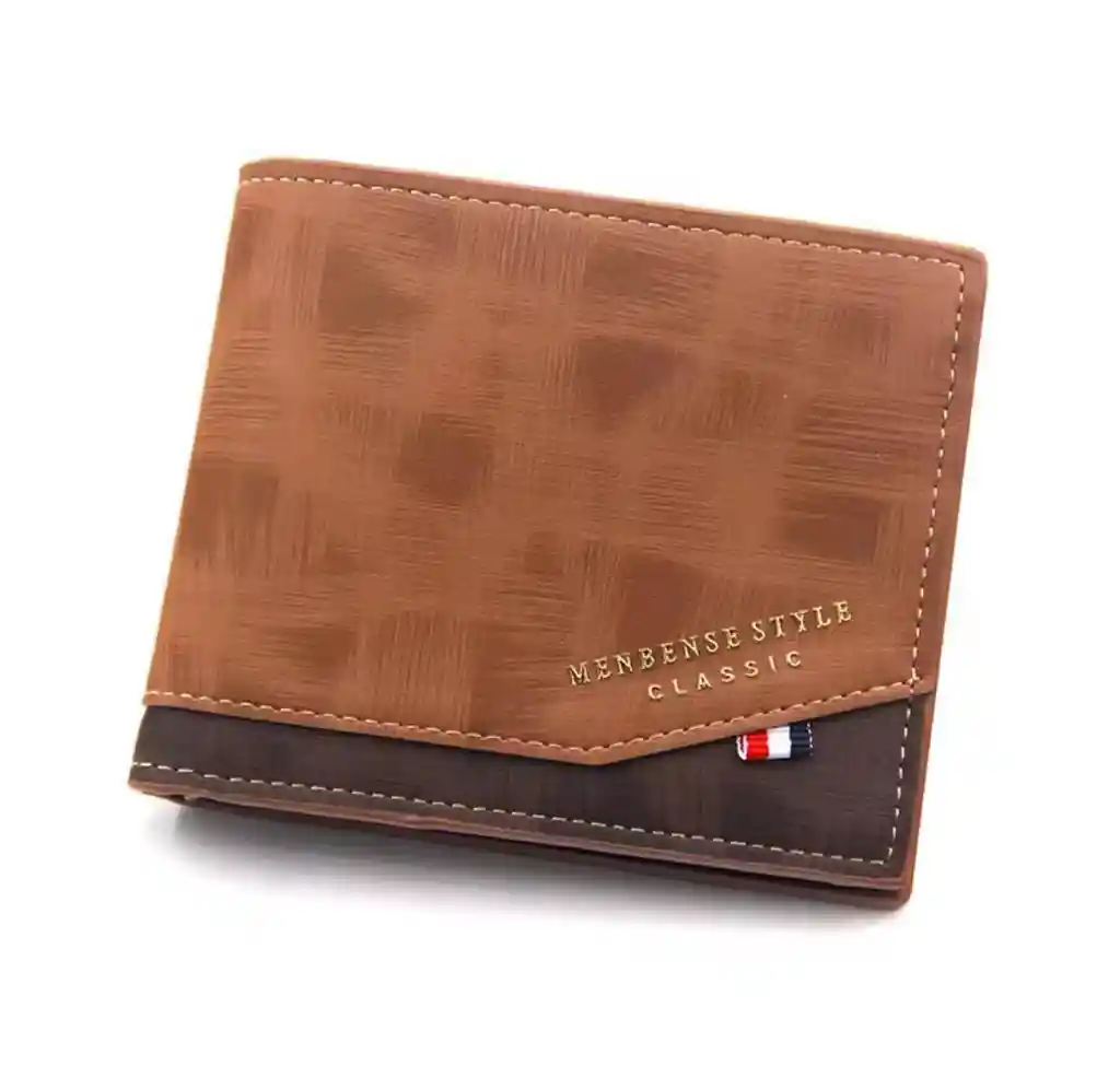 Billetera Para Hombre En Cuero