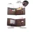Billetera Para Hombre En Cuero