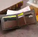Billetera Para Hombre En Cuero