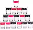 Ruleta De Shots Con Vasos Numerados Para Fiestas
