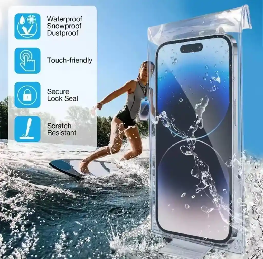 Funda Impermeable Doble Cierre Max 7`