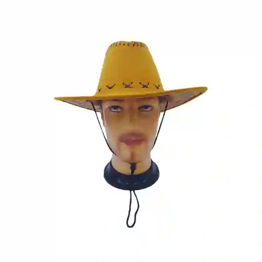 Sombrero Vaquero Del Oeste Ocre