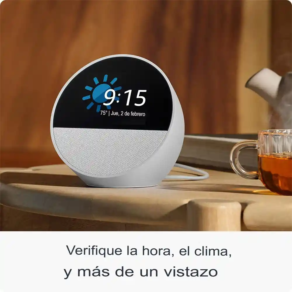 Alexa Echo Spot Modelo 2024 Con Pantalla Integrada