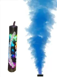 Bengala Revelacion De Genero Humo Azul