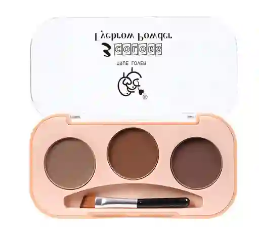 Delineador De Cejas En Polvo 3 Colores True Lover Tono 01