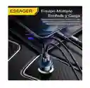 Cargador Carro Essager Usb-a+usb-c Carga Rápida 54w Aluminio