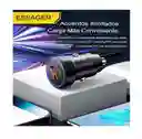 Cargador Carro Essager Usb-a+usb-c Carga Rápida 54w Aluminio