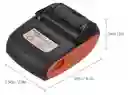 Mini Impresora Inalambrica Portatil Bluetooth Termica 58mm.