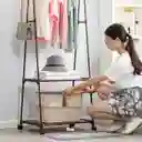 Perchero Triangular Multifunción Para Dormitorio Extraíble Con Ruedas, Perchero De Pie Para Colgar Ropa