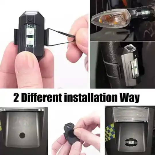 Luz Led Strober Recargable 919