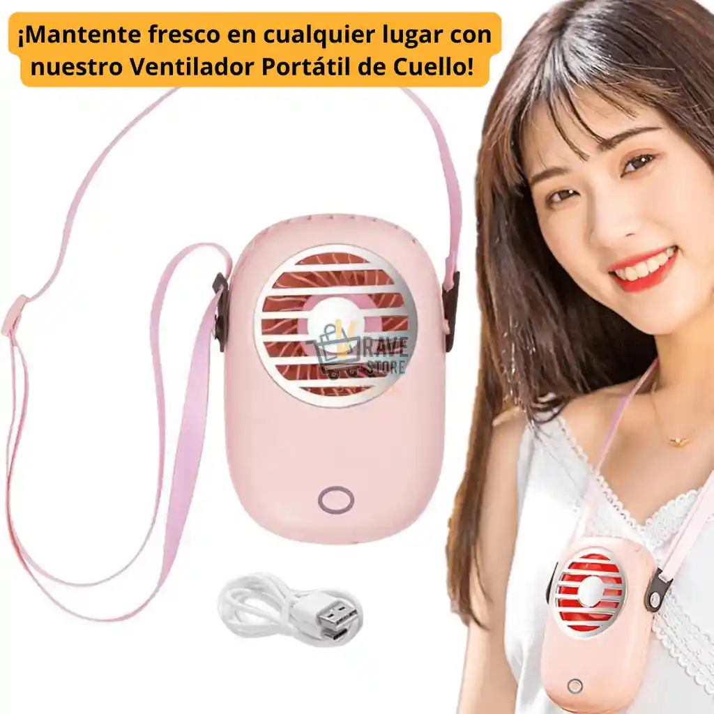 Ventilador Portátil Ideal Para Oficina, Hogar Y Viajes