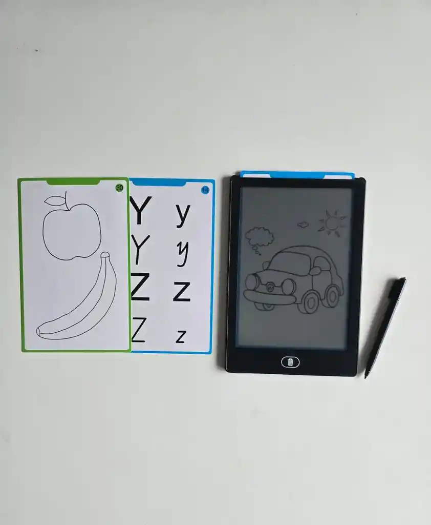 Libro Didactico Educativo De Plantillas Mágicas Lcd Aprende
