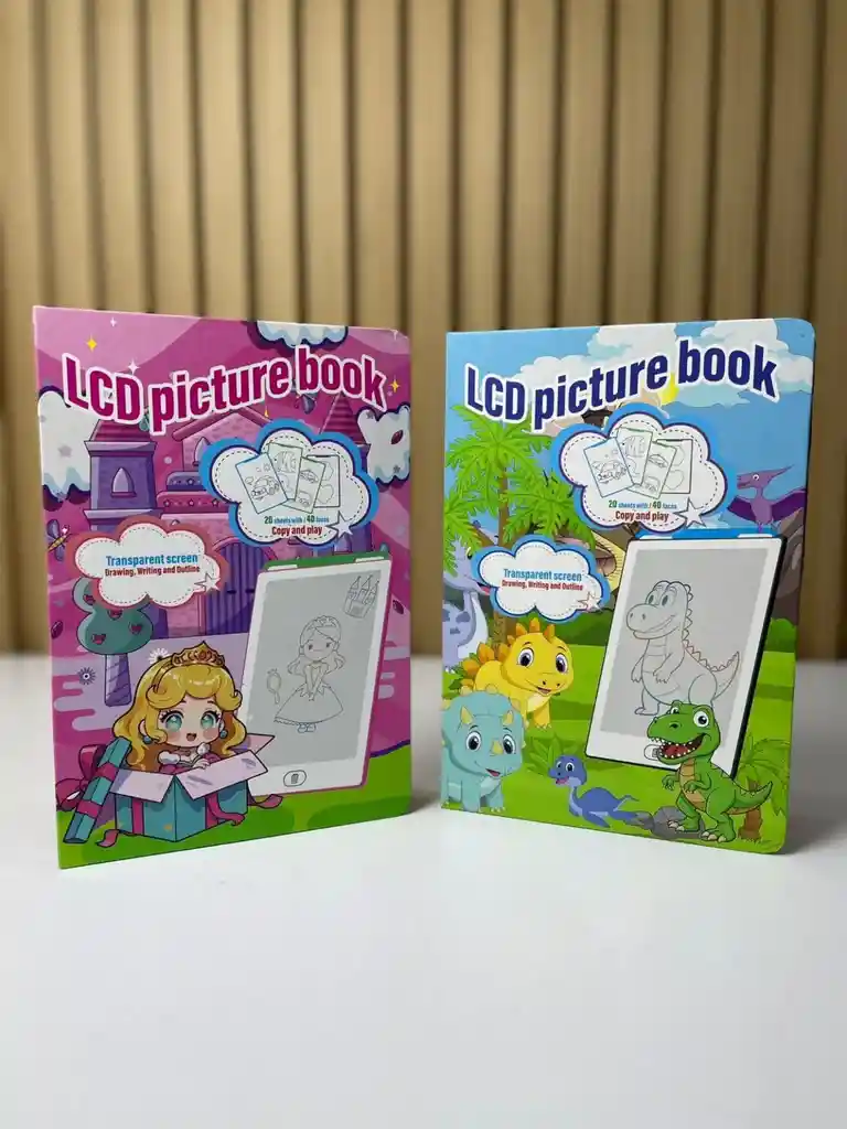 Libro Didactico Educativo De Plantillas Mágicas Lcd Aprende