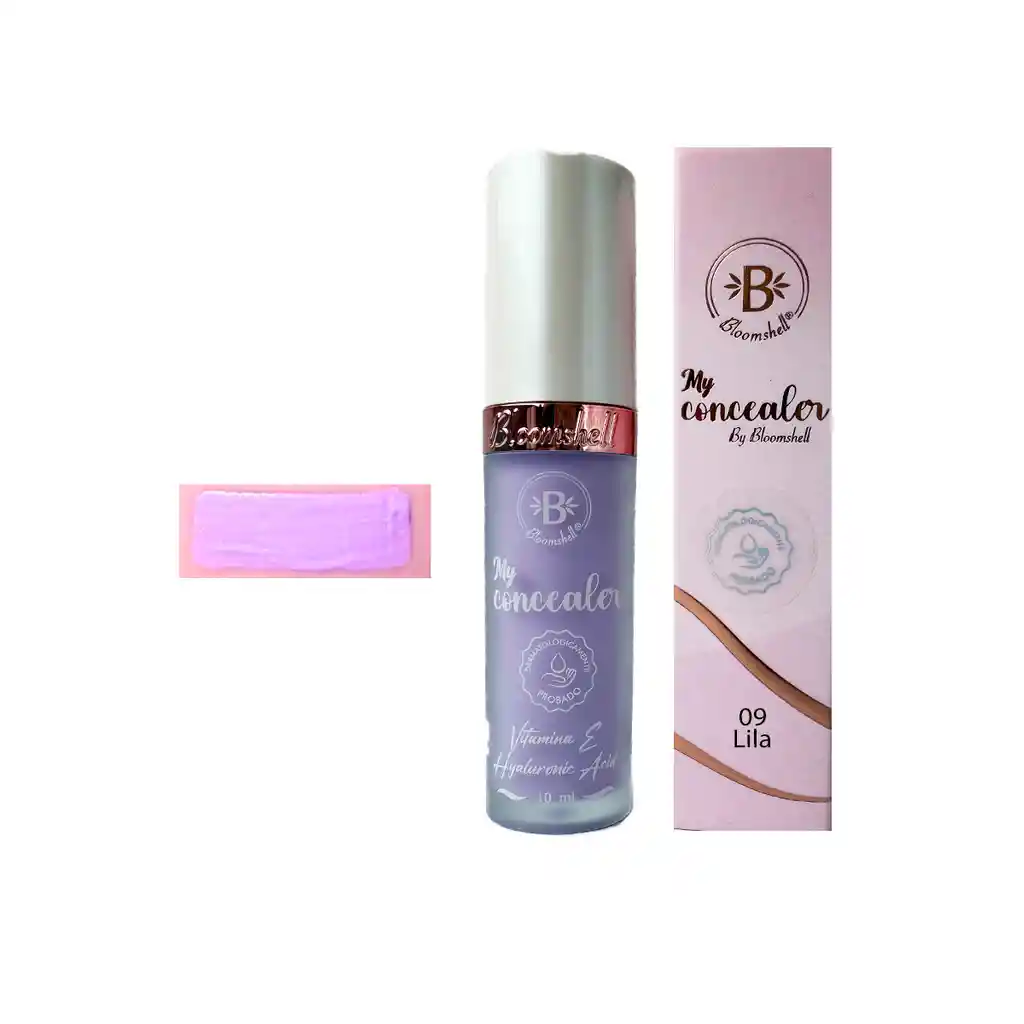Corrector My Concealer Bloomshell - Tono 09 Lila