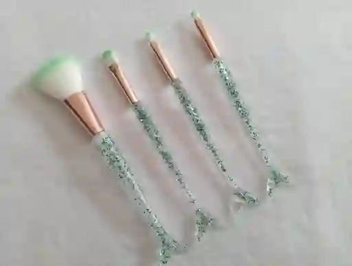 Brochas Por 4 Unidades En Forma De Sirena