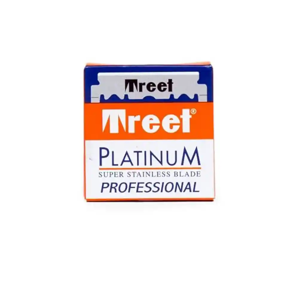Cuchillas Barberia Treet Platinum Doble Filo X 1000 Und