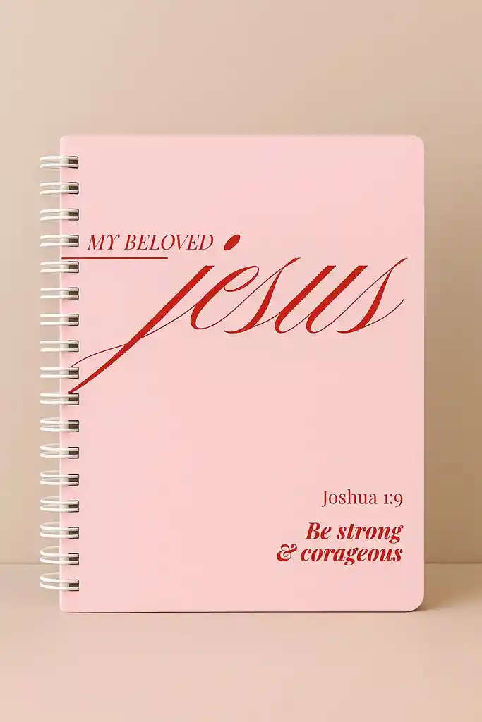 Cuaderno Cristiano Diseño Jesus