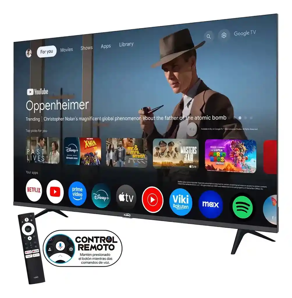 Televisor Kalley 43 Pulgadas K-tv43g200 Fhd Led Smart
