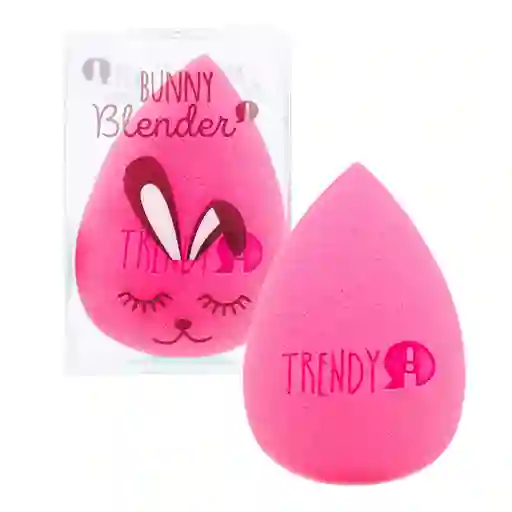 Bunny Blender Esponja Profesional Conejito Fucsia Trendy