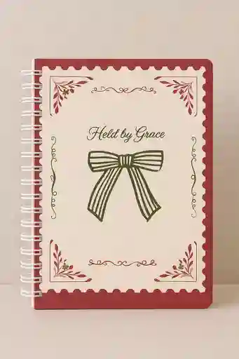 Cuaderno Cuadriculado Held By Grace