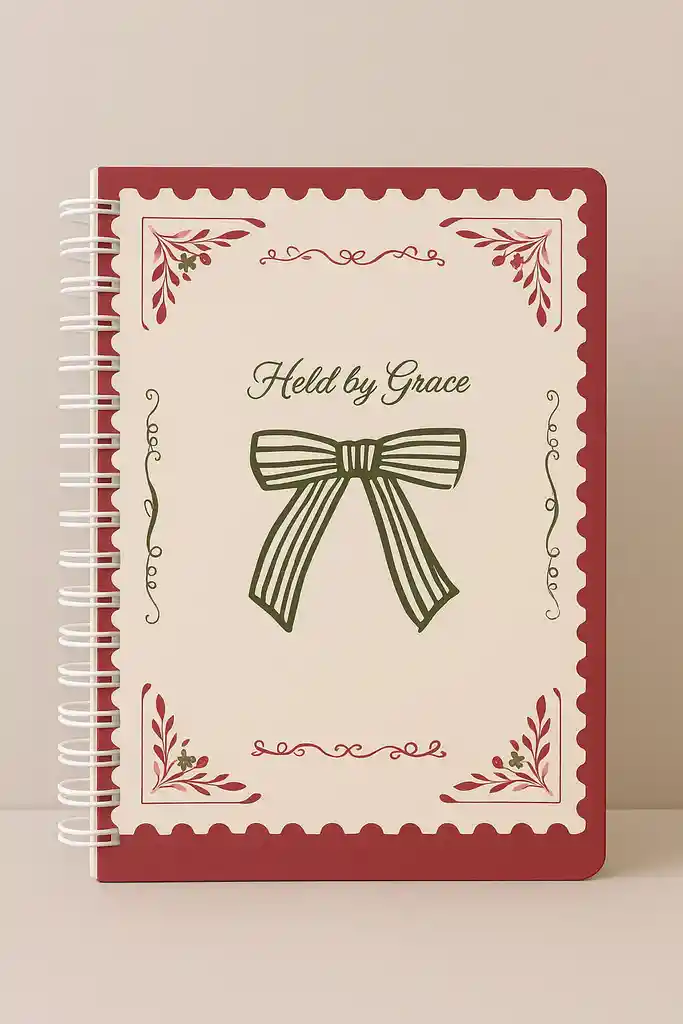 Cuaderno Cuadriculado Held By Grace