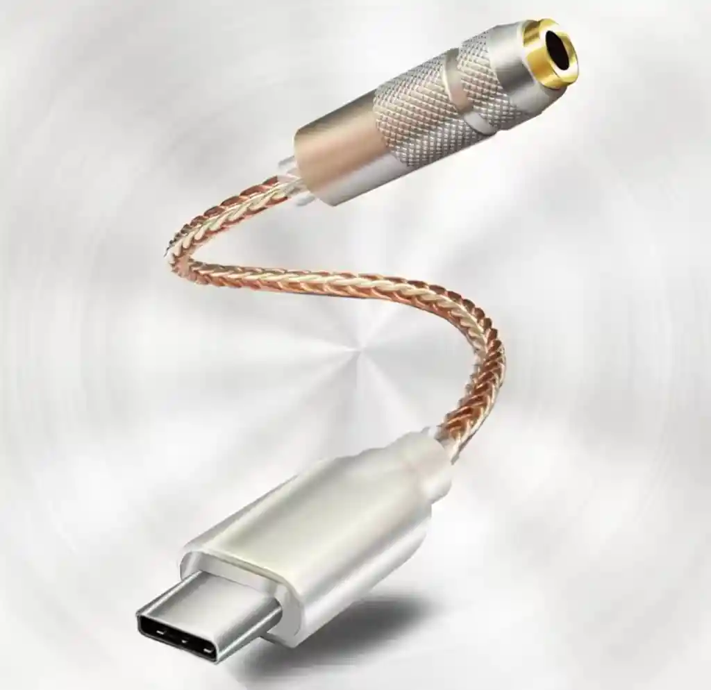 Adaptador Hi-res Tipo C A 3.5mm – Hi-max Audio 32bit 384khz