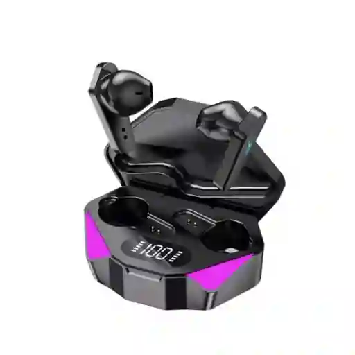 Audífonos Gamer X15 Bluetooth Inalámbricos Con Luces Led