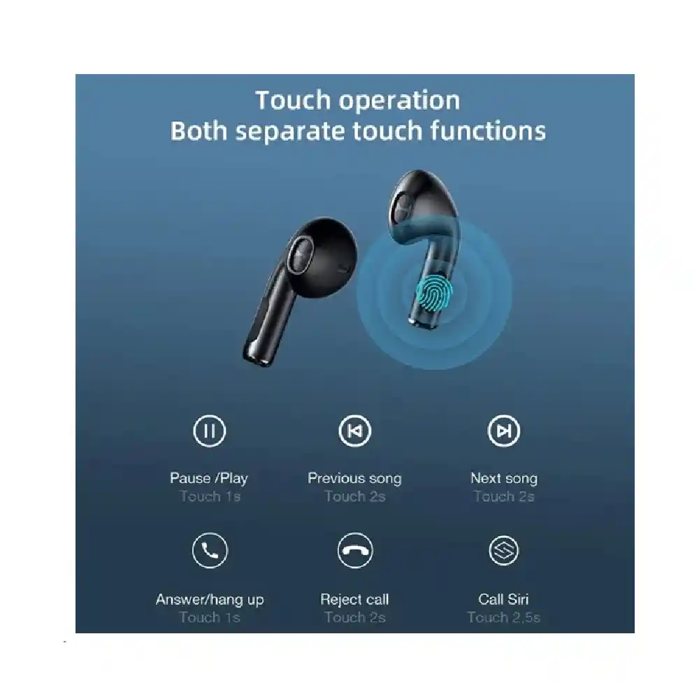 Audifonos Inalambricos Lenovo Hy38 Negro