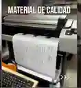 Ploteo Pliego - Planos Líneas Color O B/n