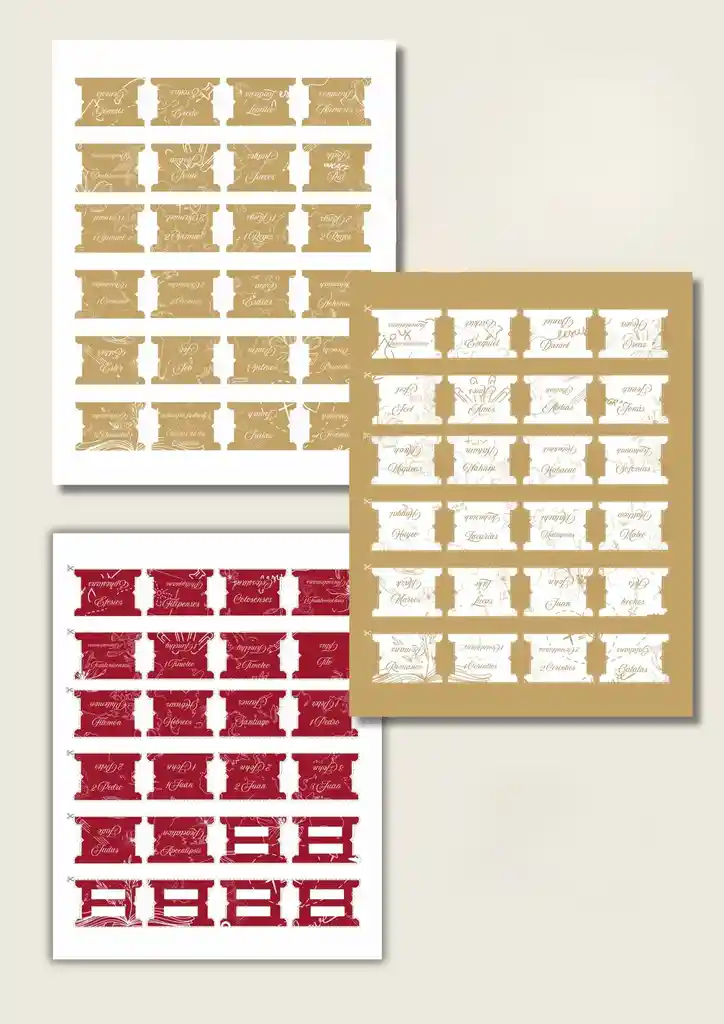 Tabs Para La Biblia Dorados