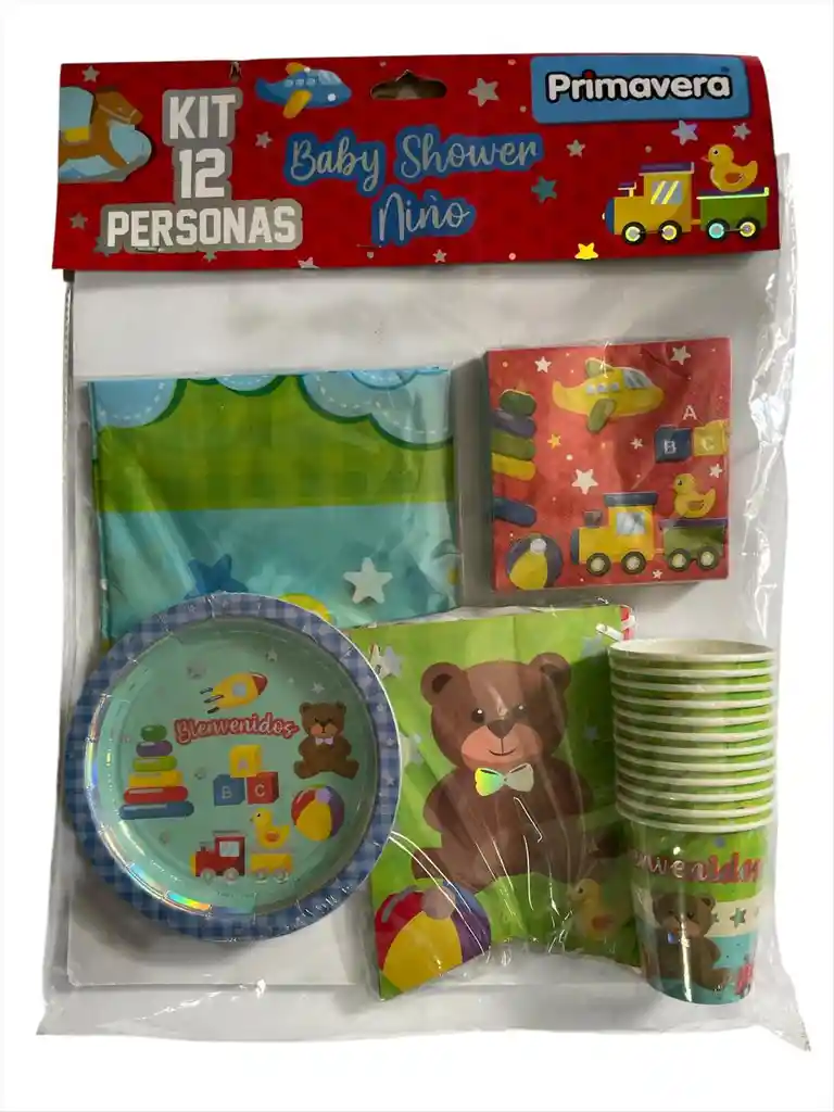 Kit De Cumpleaños 12 Personas