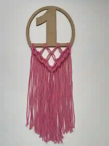 Colgante En Macrame