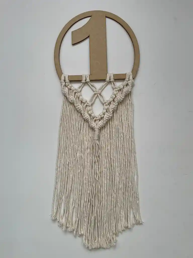 Colgante En Macrame