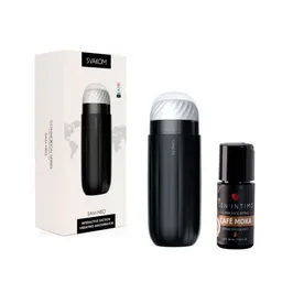 Masturbador De Succión Y Vibración Sam Neo Svakom + Lub Caliente Cafe Moka X 30 Ml Sen Intimo
