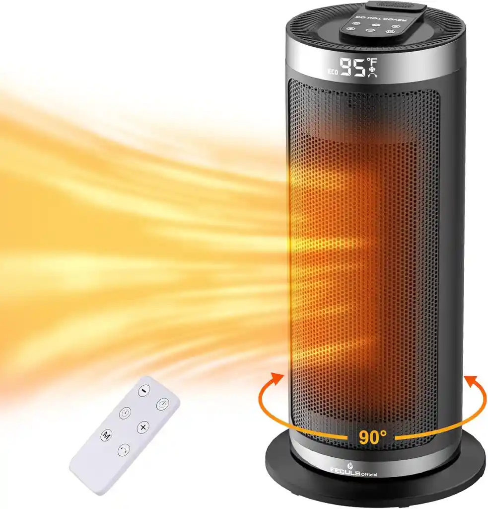 Calefactor Electrico Ambiente Portatil Calentador Silencioso