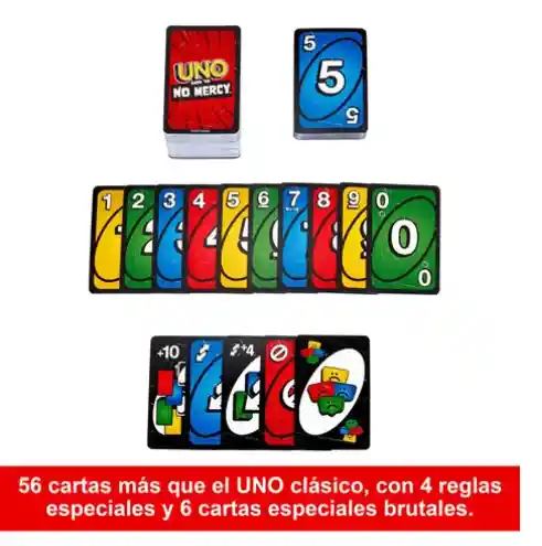 Juego De Mesa Uno No Mercy