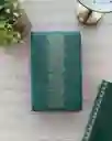 Biblia Ultrafina Ntv De Zíper Con Filament Sentipiel Verde Esmeralda