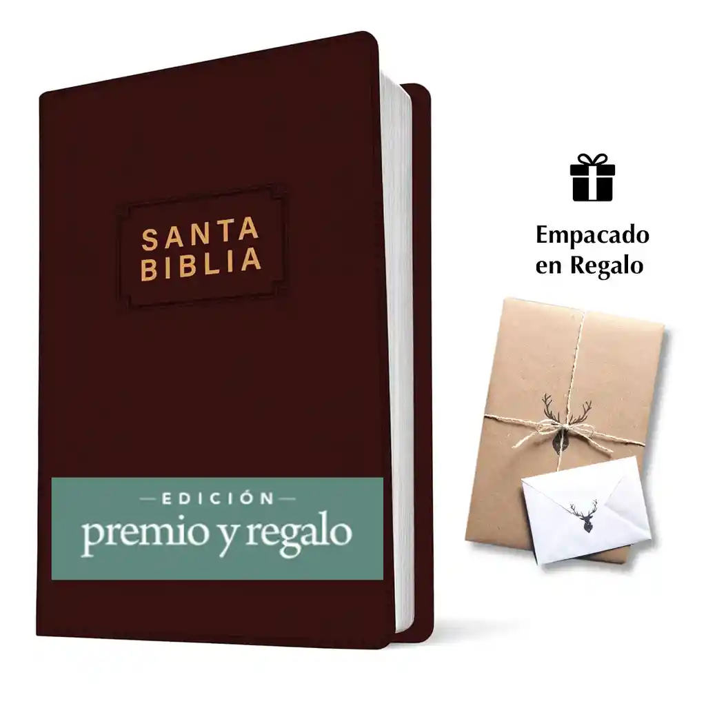 Biblia Ntv Edición Premio Y Regalo (vinipiel, Vinotinto, Letra Roja)