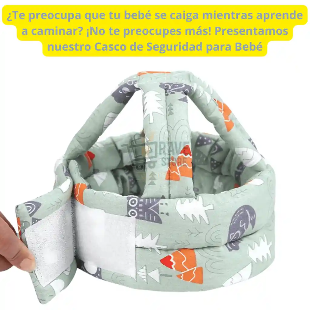 Protector Cabeza Bebe/niños Anti Golpe Tipo Arnés, En Oferta