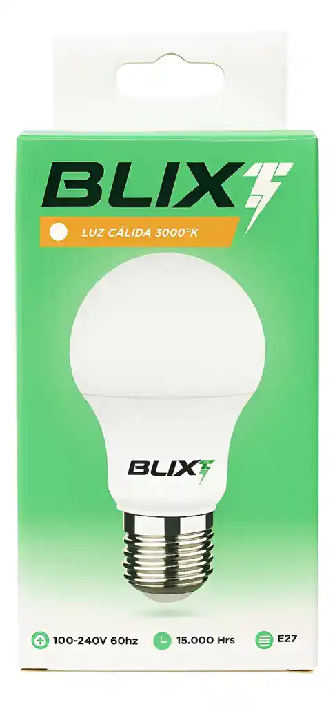 Bombillo Luz Calida 3000k Led 5w Eco Blix Bulbo