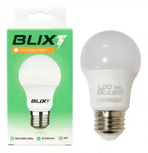 Bombillo Luz Calida 3000k Led 5w Eco Blix Bulbo